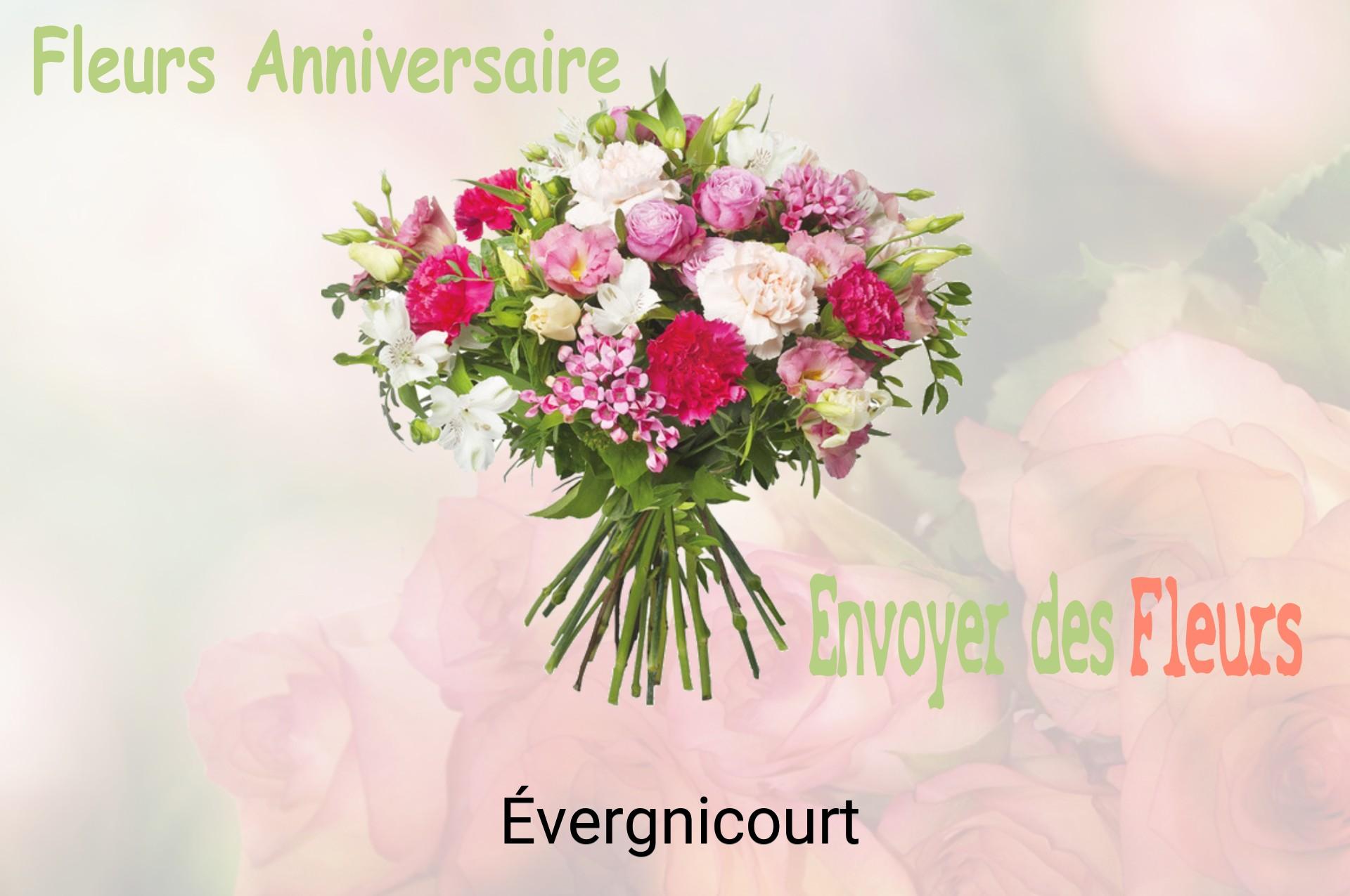 Bouquet de fleurs d’anniversaire livré à Évergnicourt
